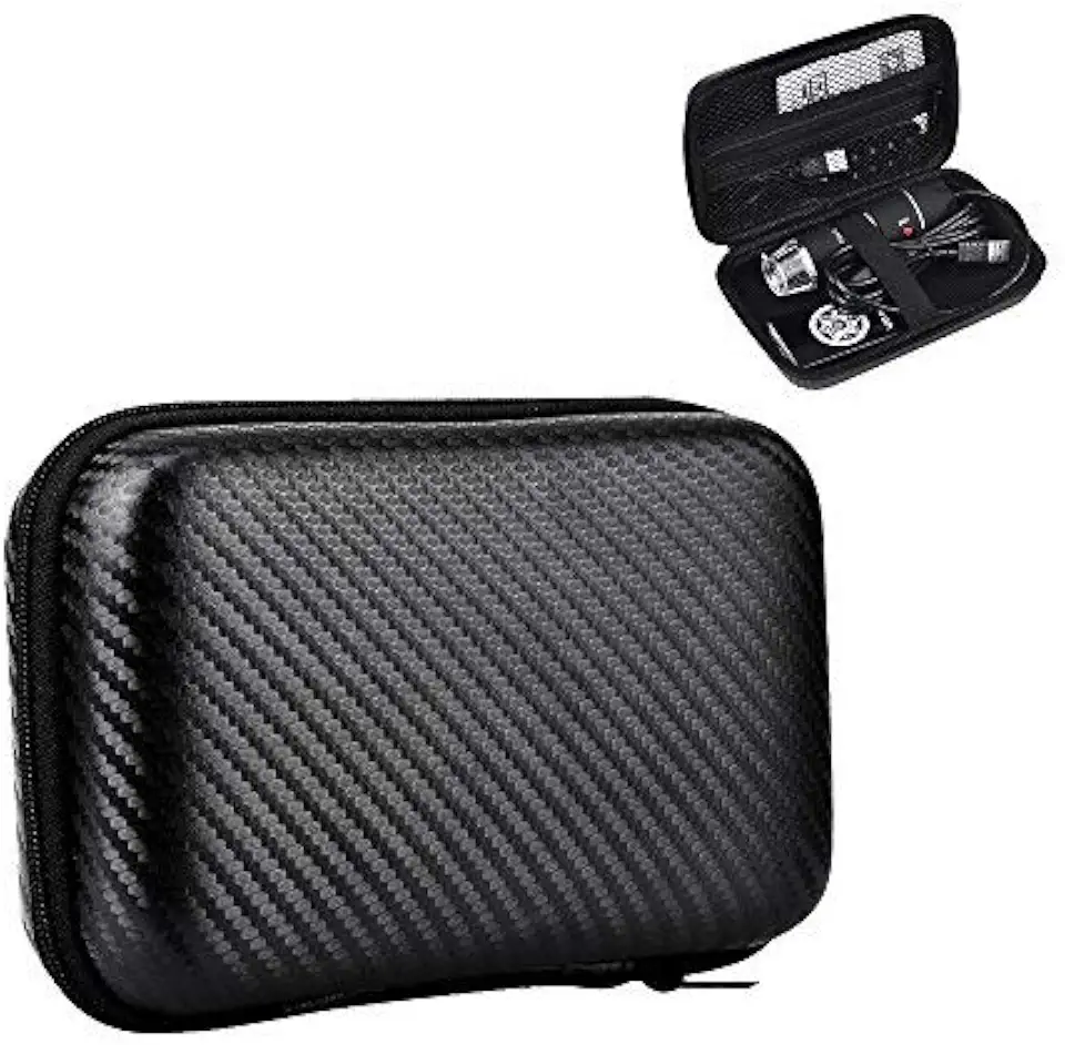 Jiusion USB Microscope Carrying Case, Compatible with Other Brands, Digital Microscope Case | Waterproof EVA Zipper Storag...