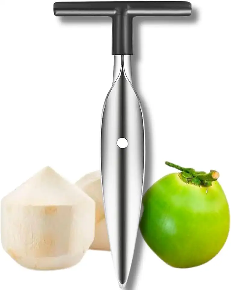 TASMAX Coconut Opener Tool Stainless Steel nariyal pani Opener Smart Gadgets for Home Utility Products Smart Home Gadget for Kitchen Accessories Items for Home Gadgets Pack of 1